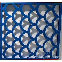 Perforated Bendable 2.5mm-4mm Aluminum Perforated Sheet
